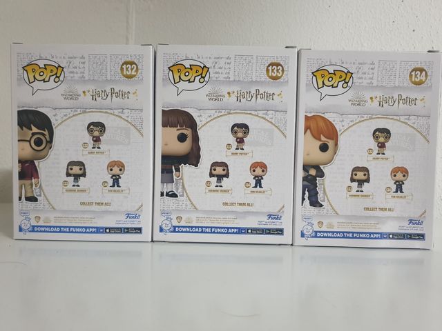 Pack Funko Pop Harry Potter: #132, #133, #134
