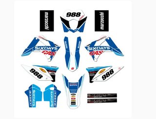 Pegatinas moto Enduro Gas-Gas EC 10-11 SIX DAYS