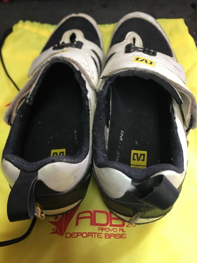 ZAPATILLAS TRIATLÓN MAVIC T/44,5 CARBONO..