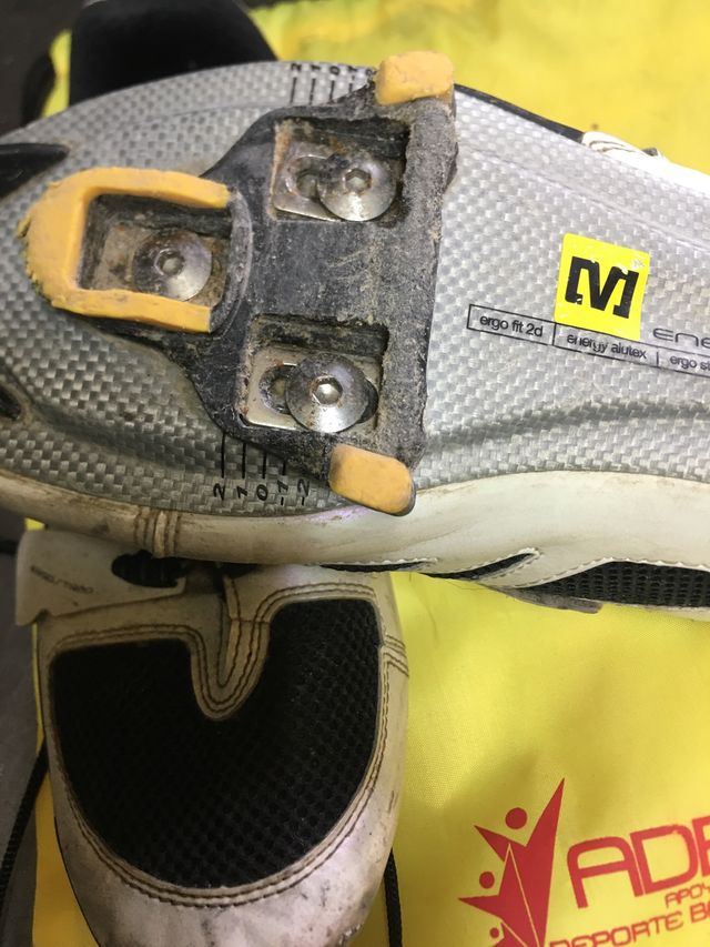 ZAPATILLAS TRIATLÓN MAVIC T/44,5 CARBONO..