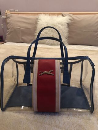 Bolso transparente Bimba y Lola de segunda mano por 25 EUR en Torrejón de  Ardoz en WALLAPOP