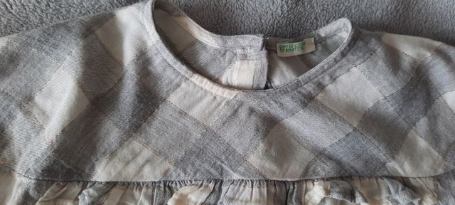 Vestido Benetton 6-9 meses