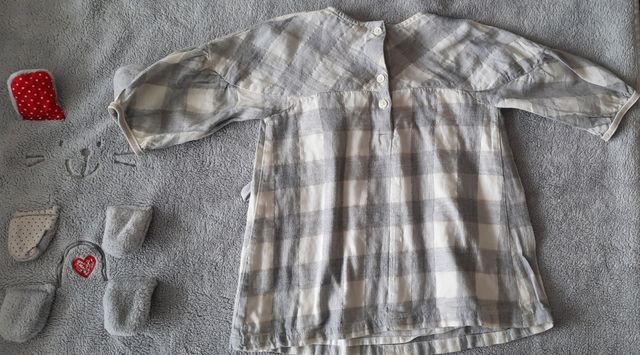 Vestido Benetton 6-9 meses