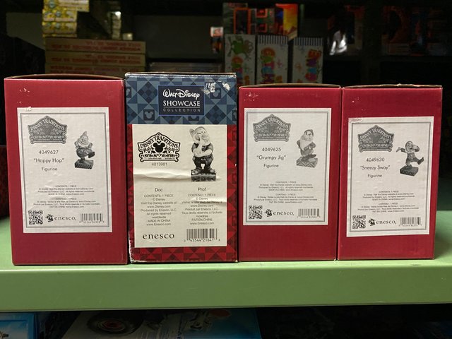 Enanitos Blancanieves Enesco Disney NUEVOS