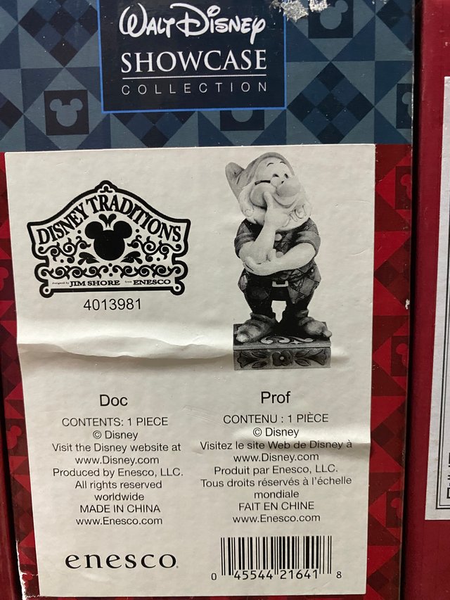 Enanitos Blancanieves Enesco Disney NUEVOS
