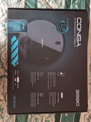 Robot Aspirador Conga 3590 de segunda mano por 110 EUR en Urbanizacion El  Coto en WALLAPOP