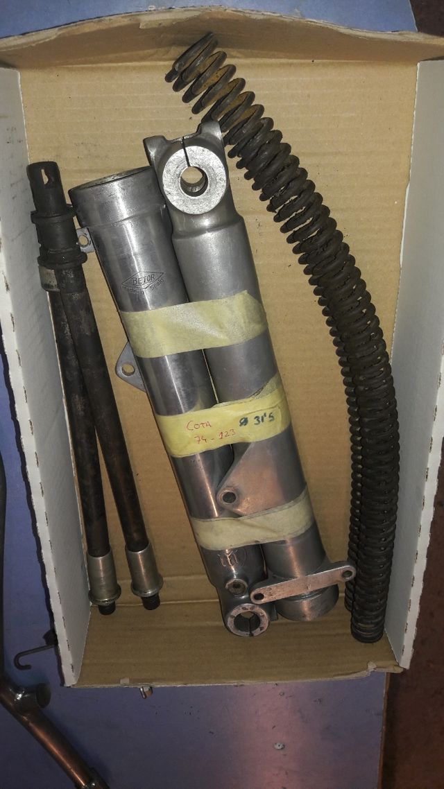 Botellas Betor de 31,5 Montesa cota