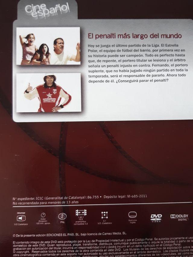 Películas Cine Español (DVD)