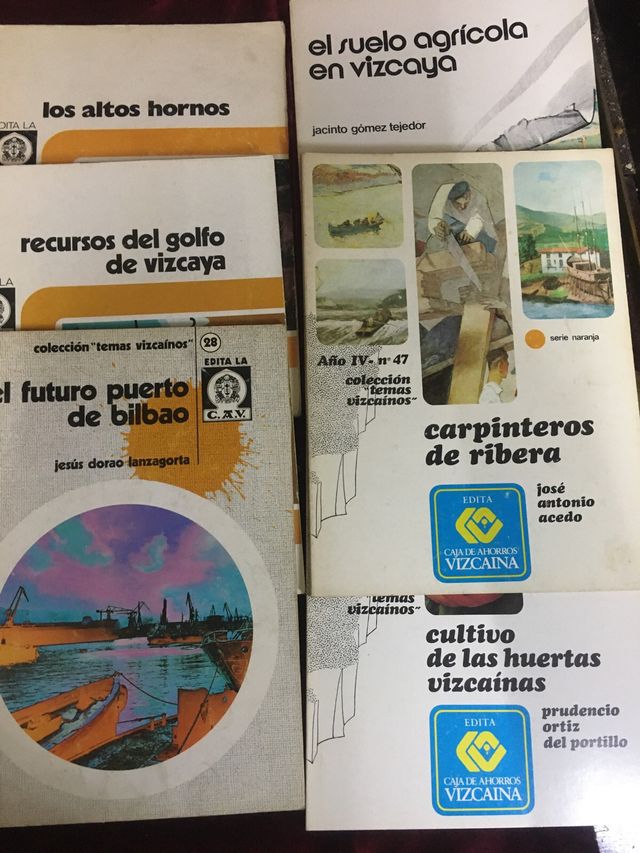 31 tomos colección de temas vizcainos. 1975