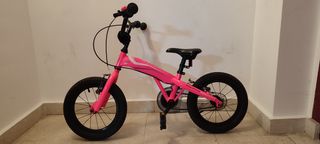 Bicicleta MONTY de niña de 14 pulgadas de segunda mano por 120 EUR en  Bilbao en WALLAPOP
