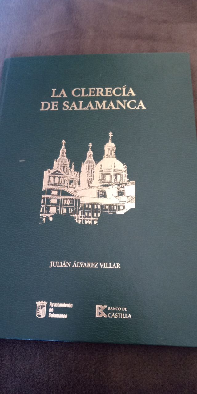 LIBRO LA CLERECÍA DE SALAMANCA