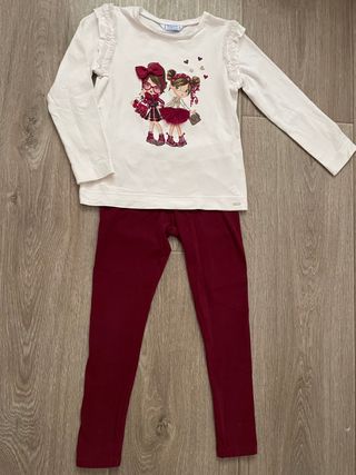 Conjunto mayoral\\/el corte inglés talla 5-6 años de segunda mano por 12 EUR  en Málaga en WALLAPOP