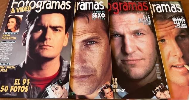 REVISTA FOTOGRAMAS AÑO 1992 COMPLETO ENCUADERNADO