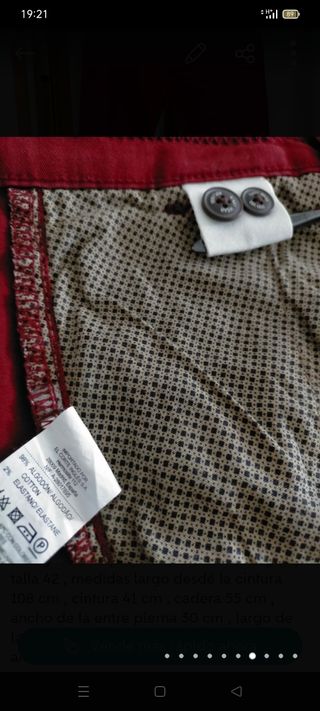 Pantalón hombre vaquero de segunda mano por 5 EUR en Alcorcón en WALLAPOP