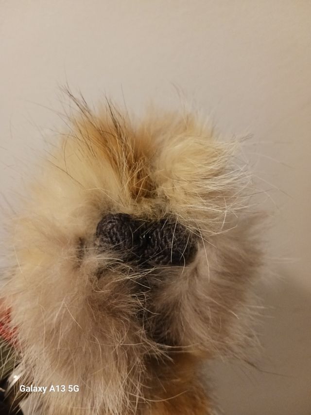 cuello de piel de zorro