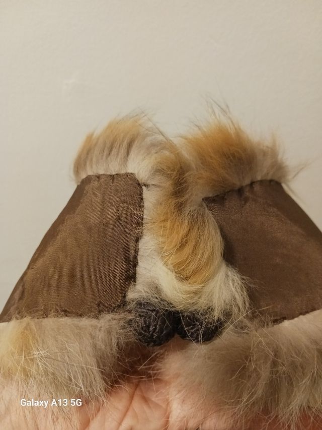 cuello de piel de zorro