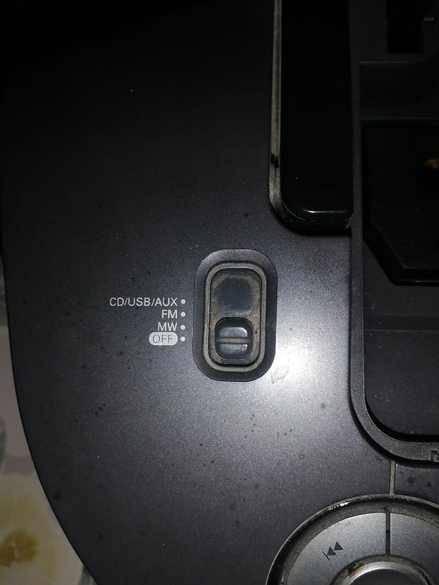 Radiocasete CD, MP3, USB