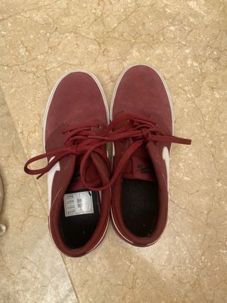 Hombre SB Stefan Janoski Max Burdeos crush/Blanco/Blanco/Rojo habanero |  Skateboard Nike — Grupozyn