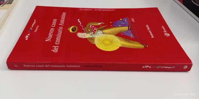 Libro Nuevos Casos del Comisario Antonino