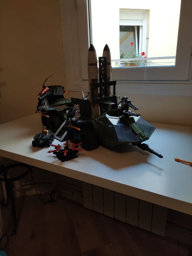 GI Joe Cobra Rolling Thunder y Armadillo 1988