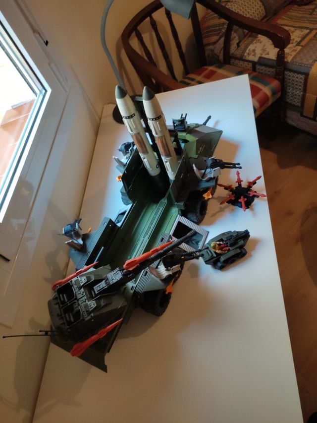 GI Joe Cobra Rolling Thunder y Armadillo 1988