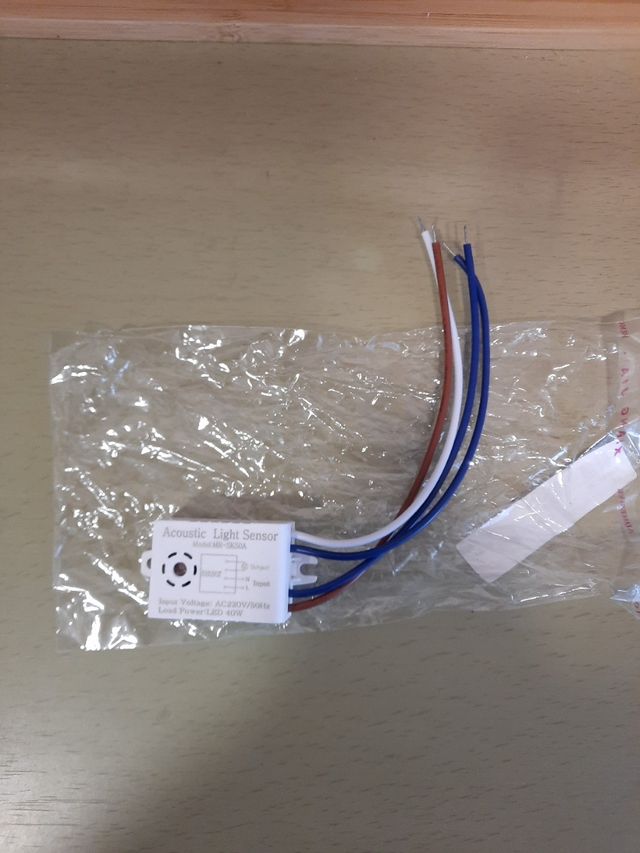 Relé activado por sonido