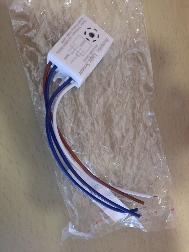 Relé activado por sonido