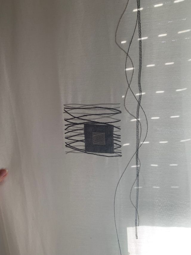 Panel japonés + cortinas