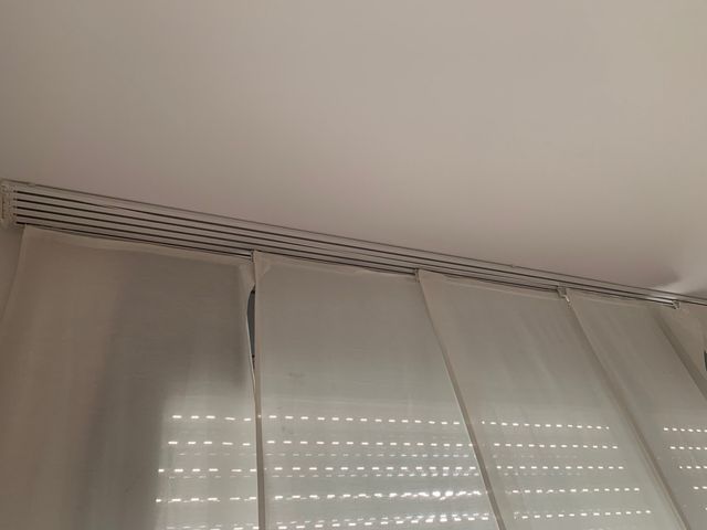 Panel japonés + cortinas
