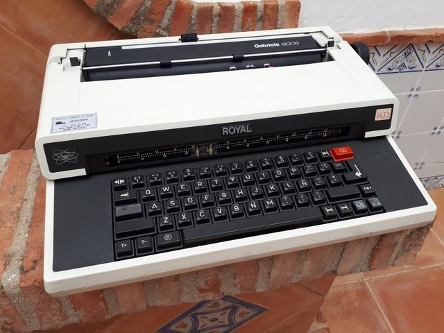 Máquina de escribir