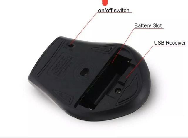 Ratón Inalámbrico USB Ergonómico NUEVO FUENGIROLA