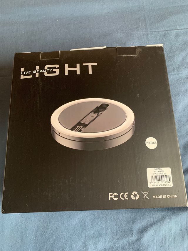 Aro de luz ,Light live beauty