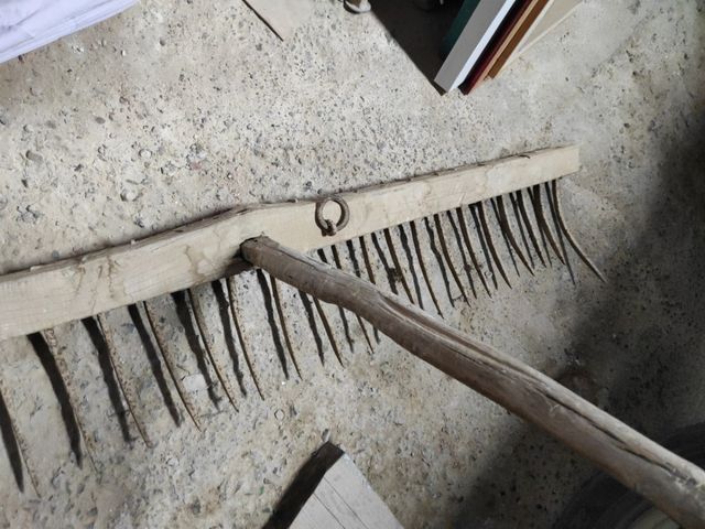 antiguo rastrillo
