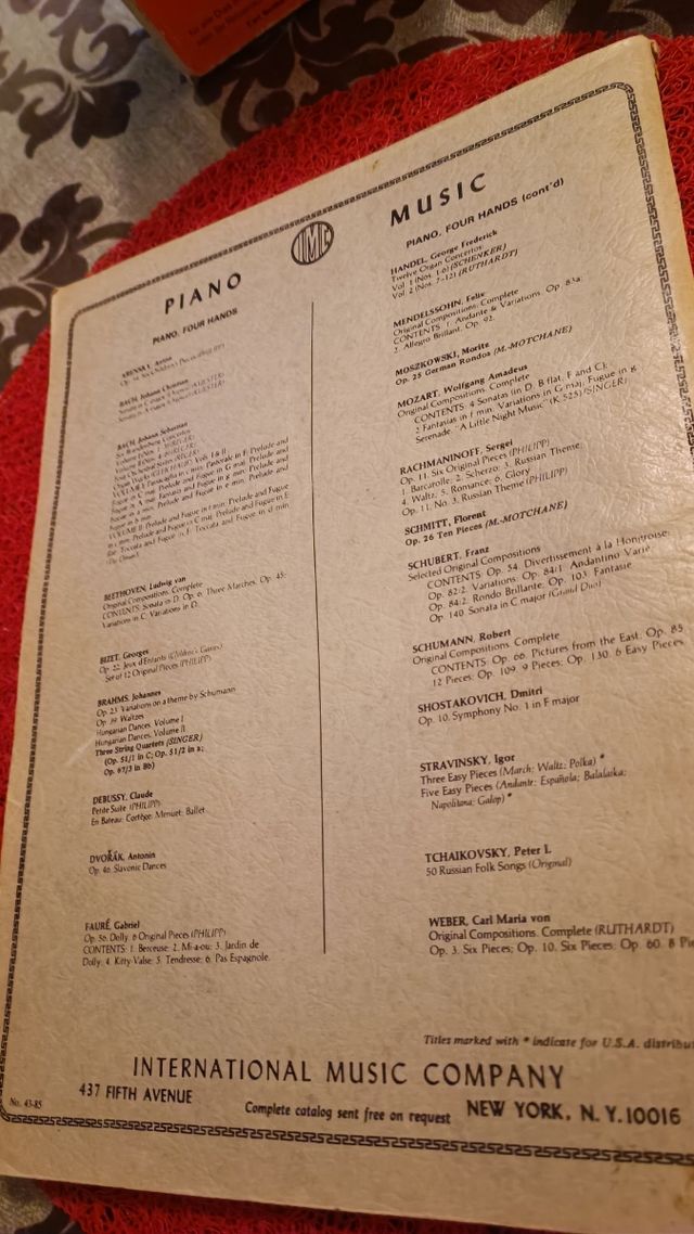 Partitura Rachmaninoff Op 39 9 Etudes Tableaux