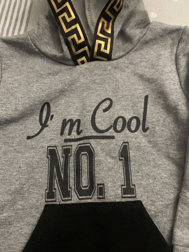 Maglia bambino con cappuccio, 12 mesi 