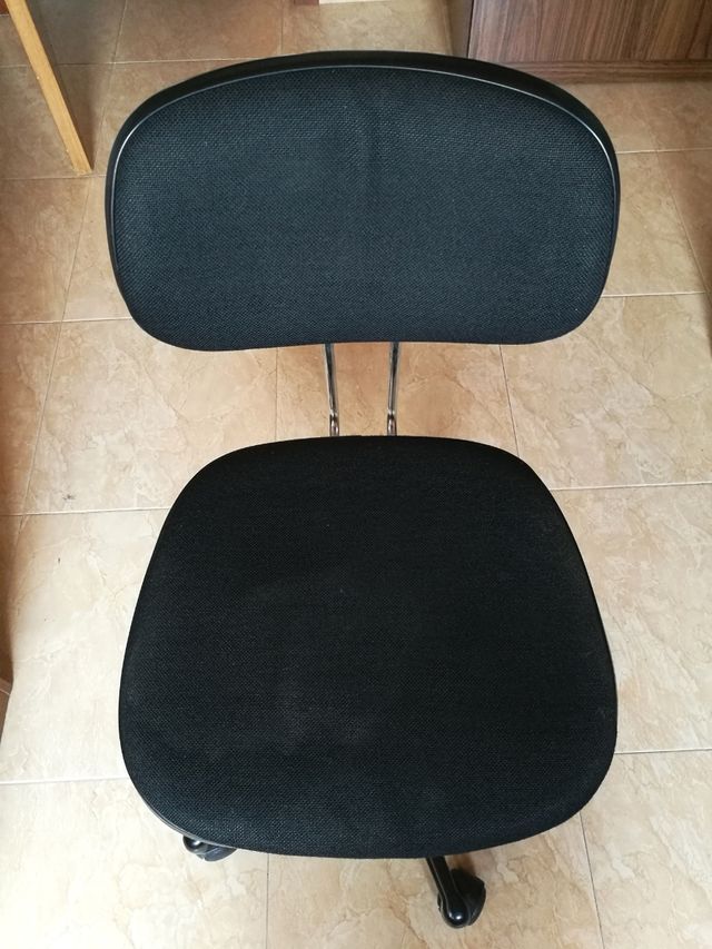 Silla escritorio soporte metálico