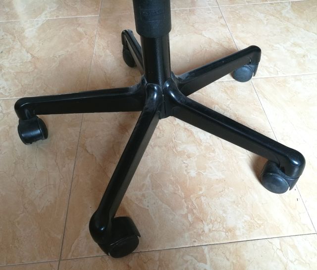 Silla escritorio soporte metálico
