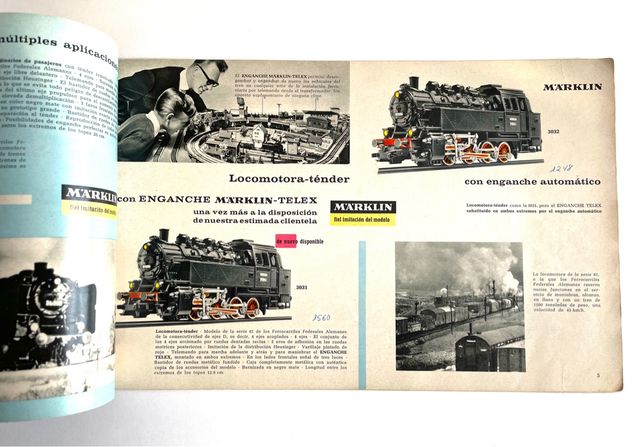 Catálogo Marklin 1965/66 SP