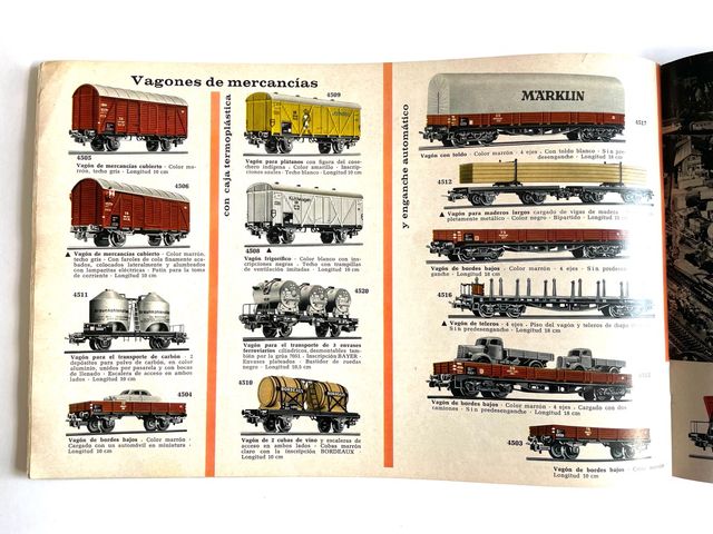 Catálogo Marklin 1965/66 SP