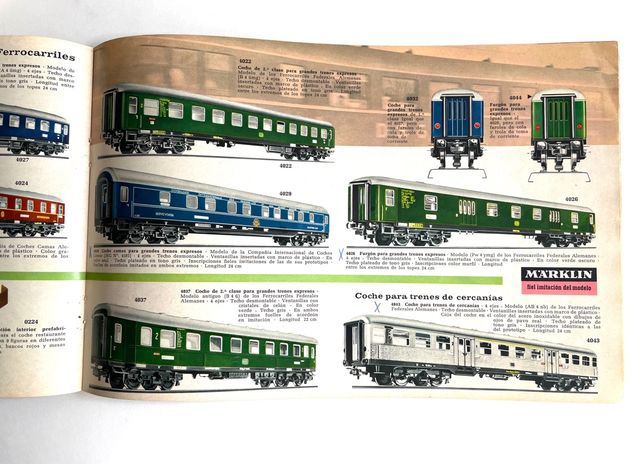 Catálogo Marklin 1965/66 SP