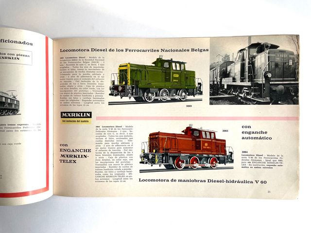 Catálogo Marklin 1965/66 SP