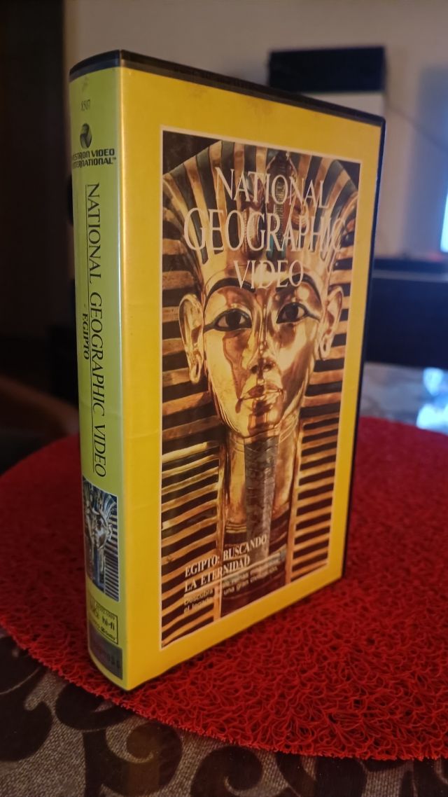 Cinta VHS National geographic Egipto