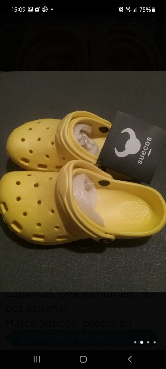 NUEVO!!Zapatillas Crocks Num.30