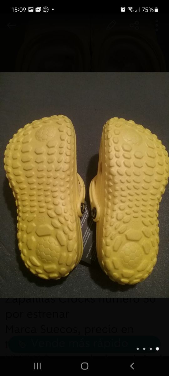 NUEVO!!Zapatillas Crocks Num.30