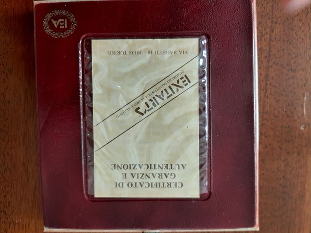 Quadretto foglia oro Rosa