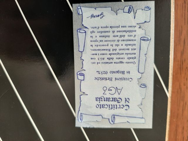 Quadretti foglia argento