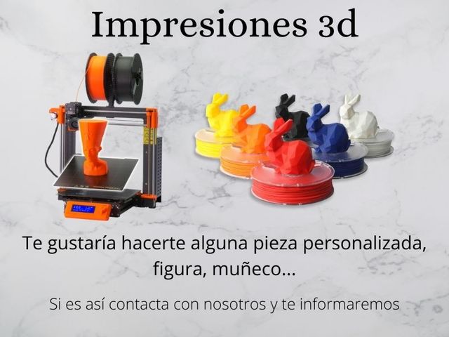 Impresiones 3d por encargo