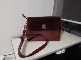 Bolso burdeos parfois de segunda mano por 9 EUR en Getafe en WALLAPOP