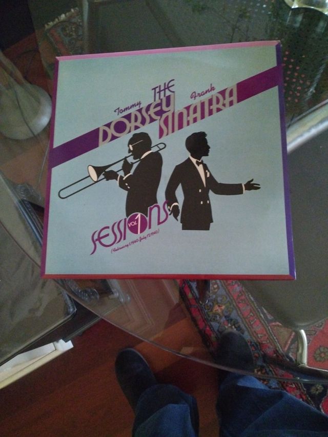 Jhonny dorsy and Frank Sinatra 2 vinilos