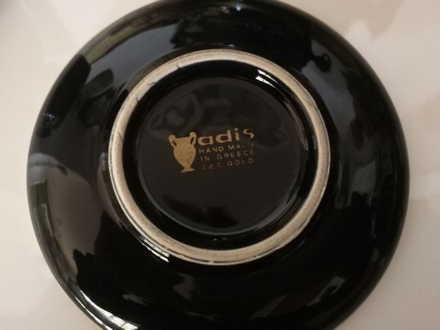 TAZAS GRIEGAS VINTAGE, 4 UNIDADES